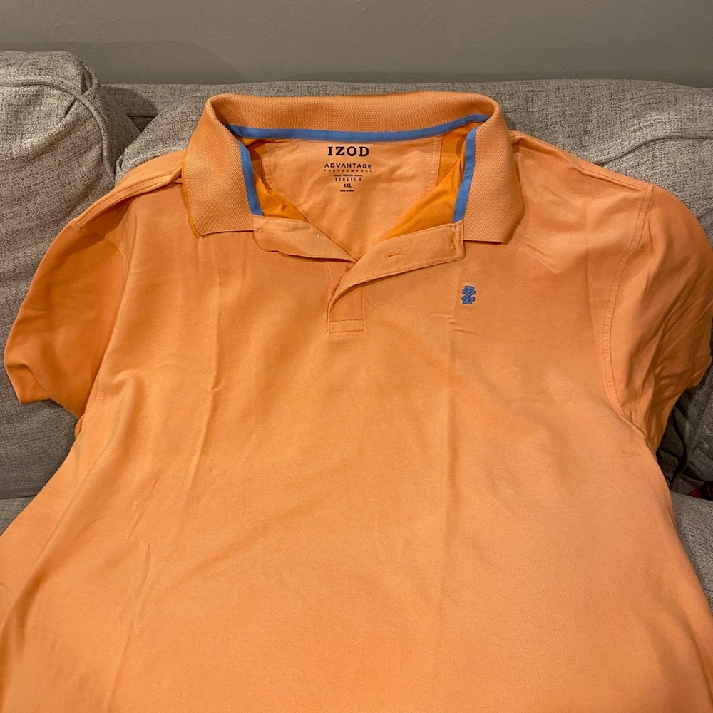 Big and tall stretch collared shirt